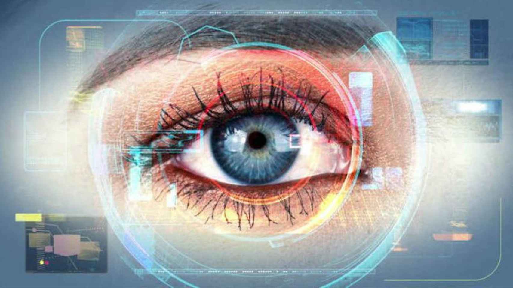Una foto de archivo de un ojo escaneado de Google