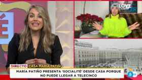 María Patño presenta 'Socialité' desde su casa /TELECINCO