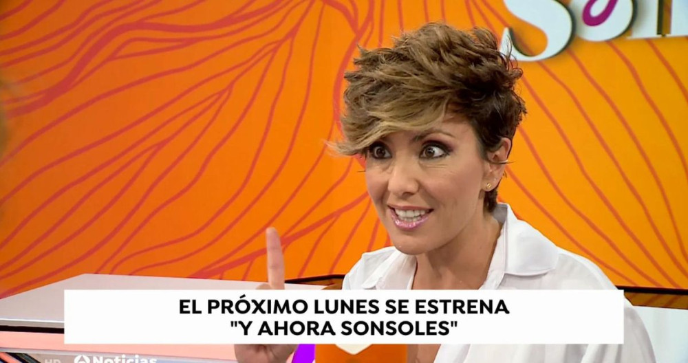 Sonsoles Ónega en su programa de Antena 3 / ATRESMEDIA
