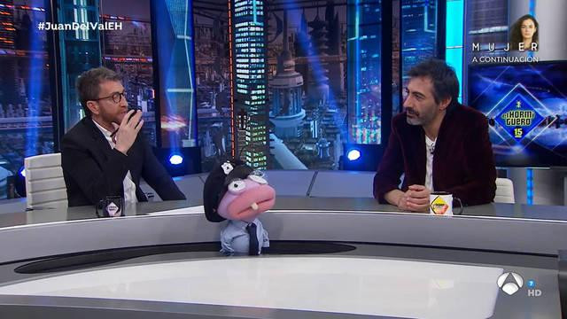 Pablo Motos, Juan del Val y Barrancas en 'El Hormiguero' del martes 12 de enero / ATRESMEDIA