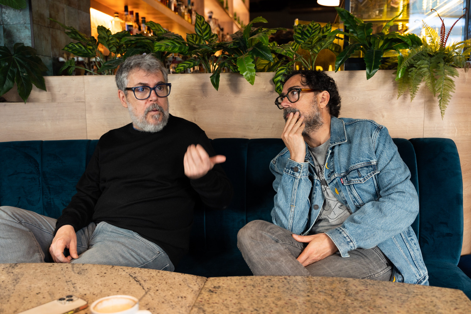 Iván y Amaro Ferreiro durante la entrevista con Crónica Directo / LUIS MIGUEL AÑÓN - CRÓNICA GLOBAL
