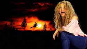 Shakira en Halloween / FOTOMONTAJE DE CULEMANÍA