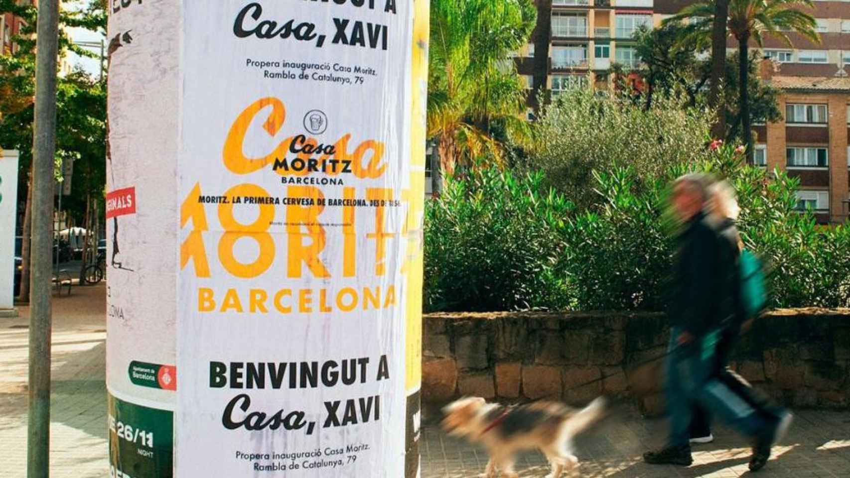Campaña de Moritz en Barcelona que molestó al Espanyol y a sus aficionados