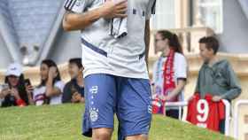 Coutinho, entrenando con el Bayern de Múnich / EFE
