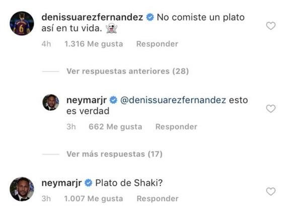 Neymar Y Denis Suárez vacilan a Piqué / INSTAGRAM
