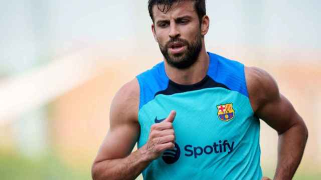 Gerard Piqué, musculado, estaría condicionado por el nuevo sistema táctico del Barça/ FCB