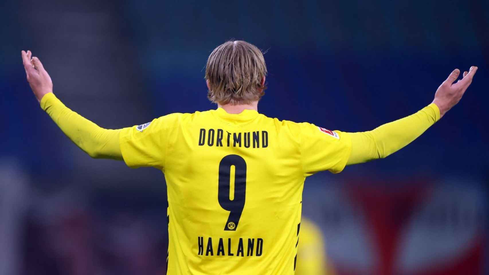 Erling Haaland en una imagen de archivo con el Borussia Dortmund / EFE