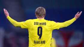 Erling Haaland en una imagen de archivo con el Borussia Dortmund / EFE