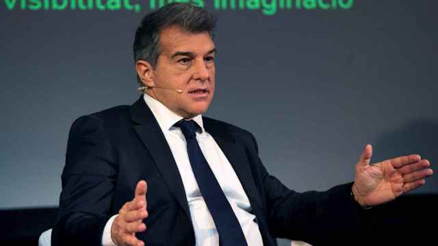 Laporta presenta el programa social / EFE