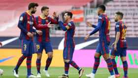 Messi celebrando su gol contra el Celta de Vigo / FC Barcelona