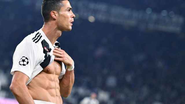 Cristiano Ronaldo celebra el gol con el Juventus / EFE