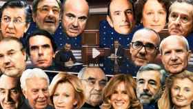Fotomontaje de la carátula del programa 'Està Passant' de TV3 del pasado 12 de enero en la web de la CCMA, incluyendo la cara de Coscubiela entre los consejeros de Endesa