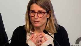 Elsa Artadi, consejera de Presidencia y portavoz del Gobierno catalán, en una comparecencia anterior / EFE