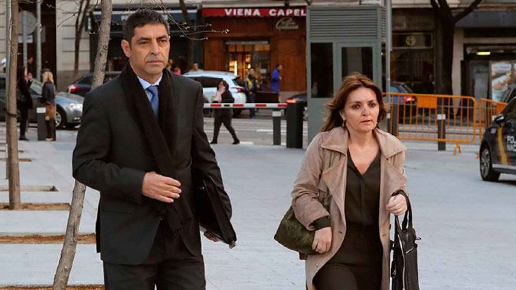 El exmayor de los Mossos d'Esquadra Josep Lluís Trapero, a su llegada a la Audiencia Nacional para ser notificado sobre su procesamiento por sedición / EFE