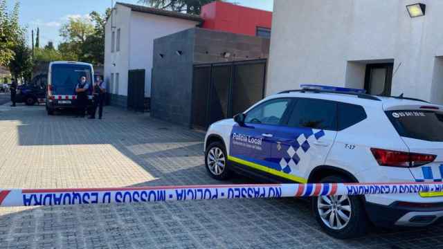 Comisaría de la Policía Local de Llinars del Vallès durante los registros en el marco de la operación antidroga / CG