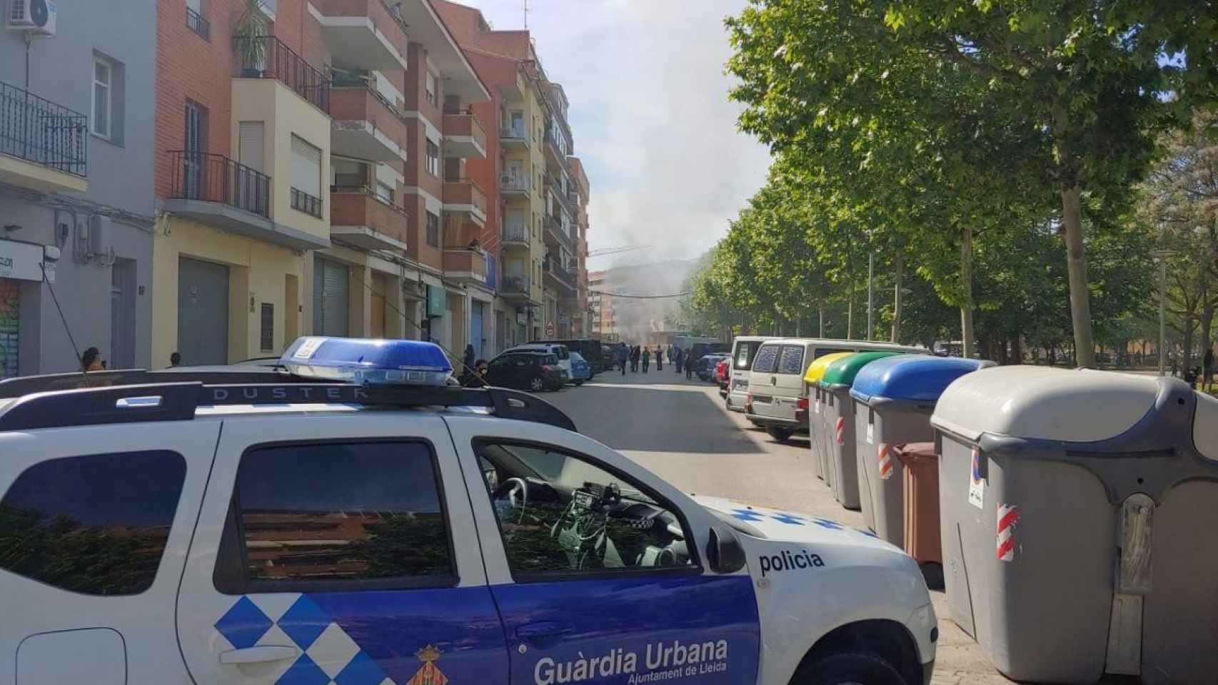 Vehículo de la Guardia Urbana de Lleida / GUARDIA URBANA