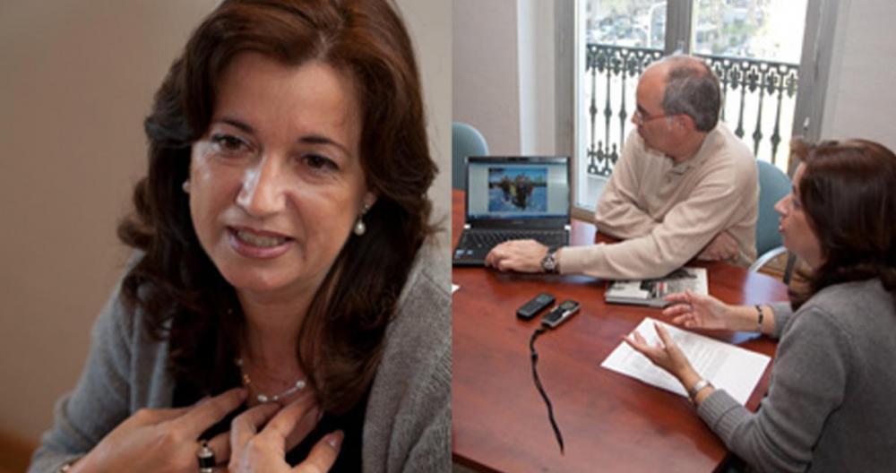 Rosa Martín, presidenta de És per tu, y su marido Julio Fernández / ASOCIACIÓN 'ÉS PER TU'