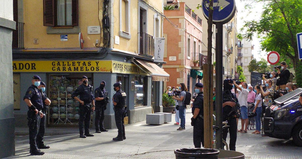 Operativo policial contra el terrorismo yihadista en Barceloneta / CG