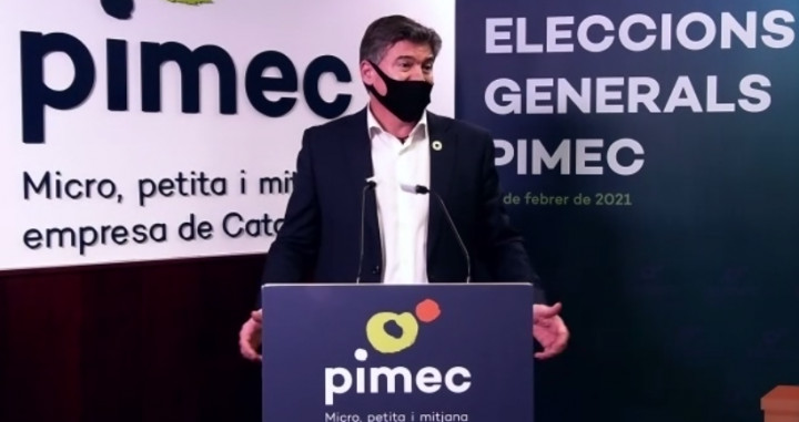 Antoni Cañete, ganador de las elecciones de Pimec / PIMEC