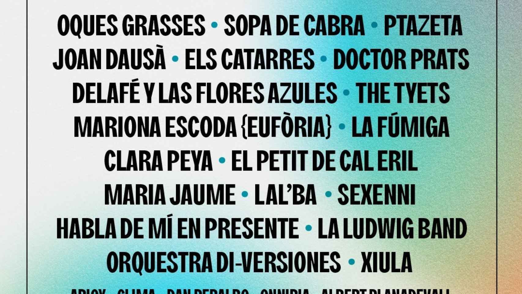 Cartel del festival de Figueres de este año / VIBRA COMUNICACIÓN