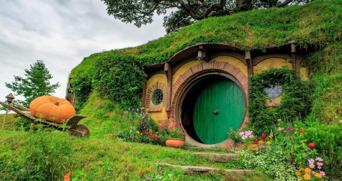 Una casa hobbit como la del parque de Galícia / CG