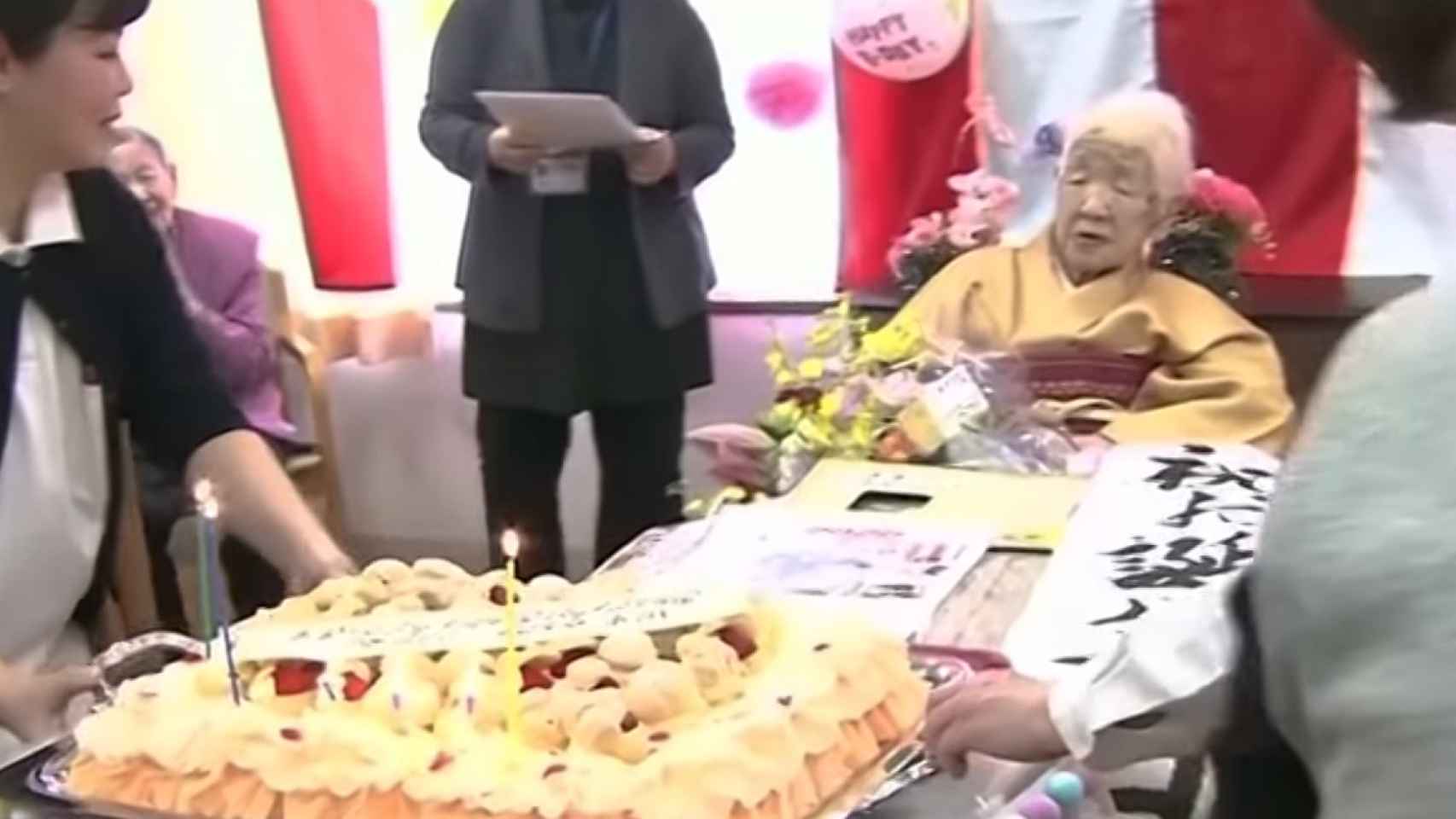 Fallece Kane Tanaka, la mujer más vieja del mundo YOUTUBE