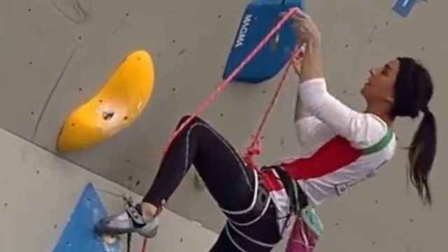 La deportista iraní Elnaz Rekabi escala sin velo en Seúl / REDES
