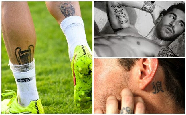Tatuajes Sergio Ramos