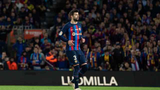 Piqué dice adiós al Camp Nou contra el Almería - LUIS MIGUEL AÑÓN