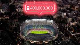 400 millones de seguidores en las redes sociales / Twitter FCB