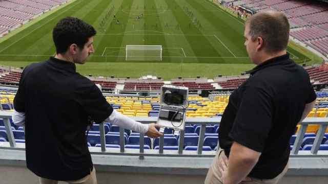 El Camp Nou, banco de pruebas de la FIFA / FCB