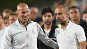 Guardiola y Zidane en una imagen de archivo / EFE