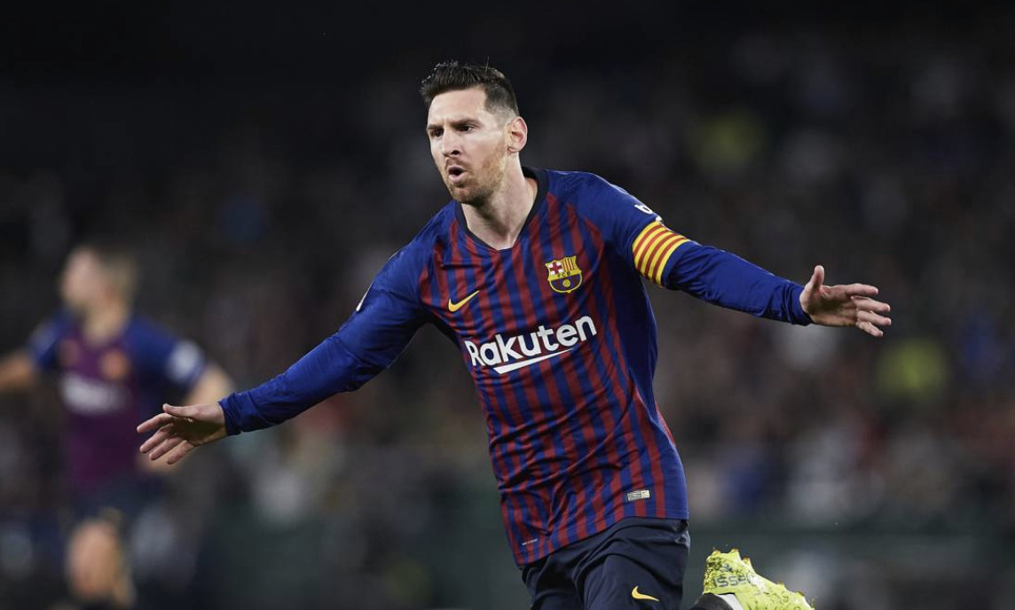 Una foto de Leo Messi celebrando un gol con el Barça / EFE
