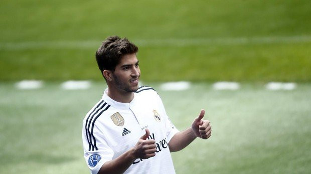 Lucas Silva, el día de su presentación como jugador del Real Madrid / EFE