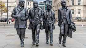 Estatua de 'The Beatles' en Liverpool