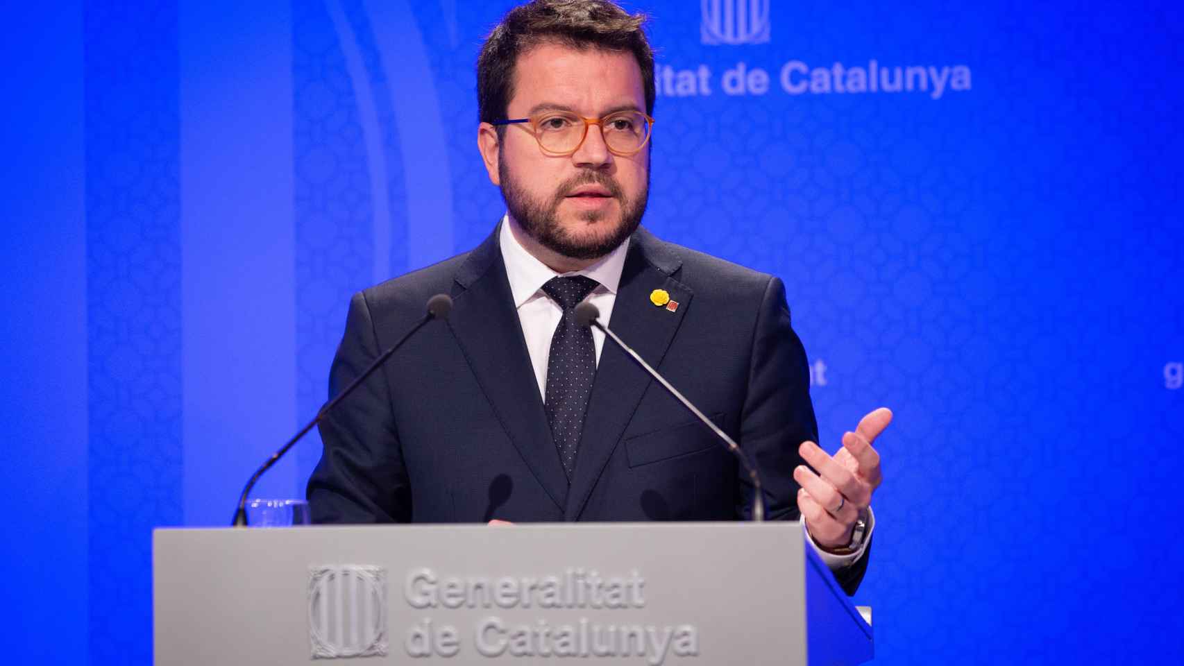 El vicepresidente de la Generalitat, Pere Aragonès / EUROPA PRESS