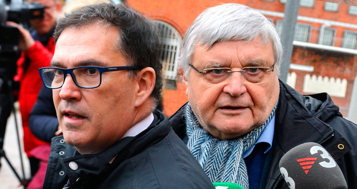 Jaume Alonso Cuevillas y Wolfgang Schomburg, los abogados de Puigdemont / FOTOMONTAJE DE CG