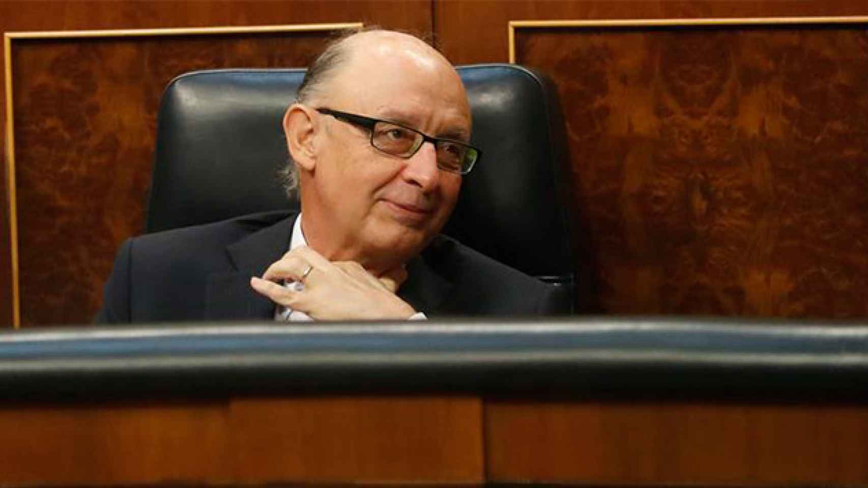 El ministro de Hacienda, Cristóbal Montoro, quien comunicó al gobierno catalán la intervención de las cuentas / EFE