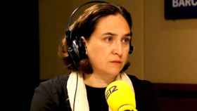 Ada Colau, alcaldesa de Barcelona, en la entrevista en la cadena SER / CG