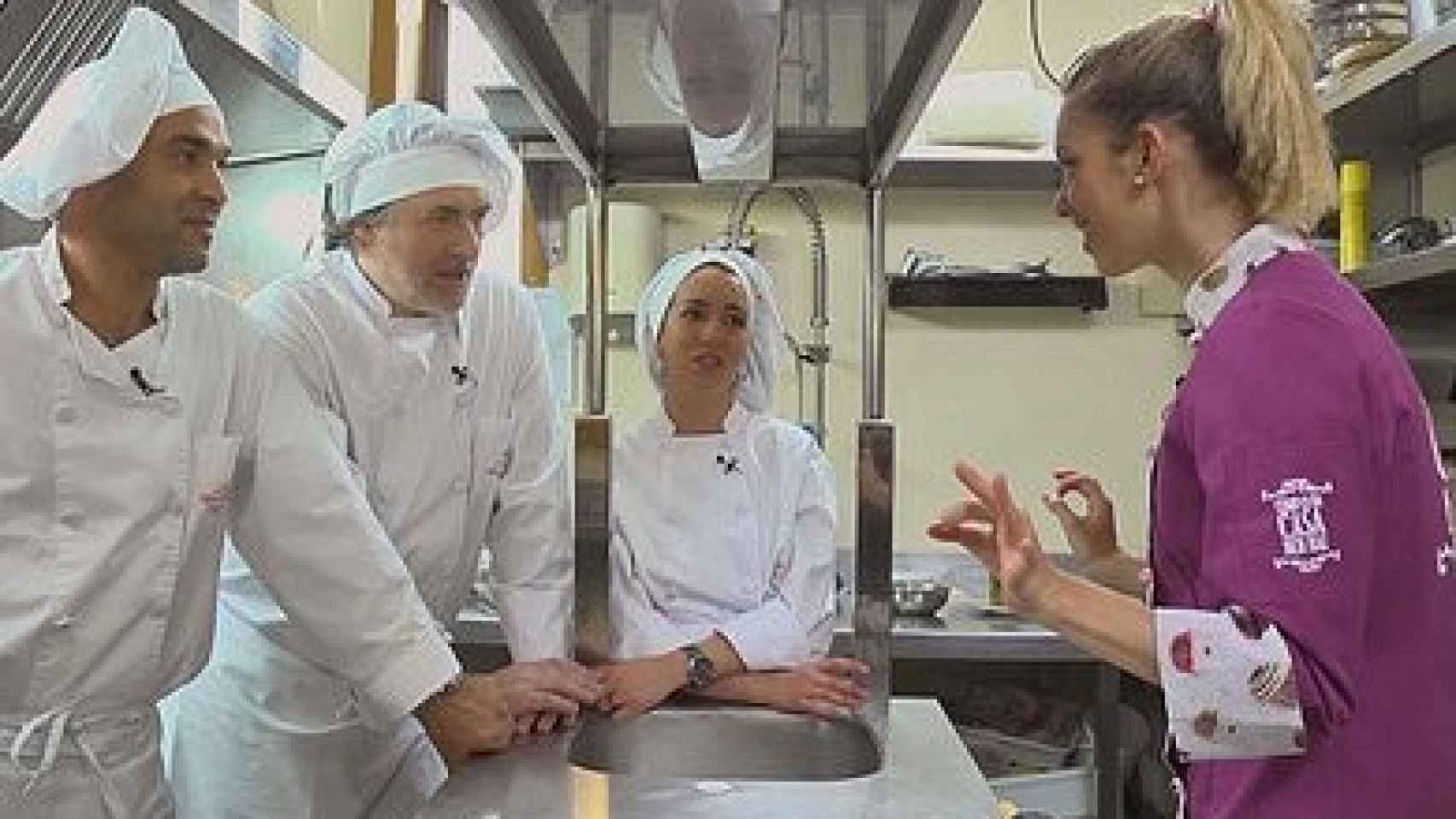 Imagen de un programa culinario de TVG, la televisión autonómica de Galicia