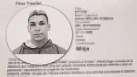 Adrián M, el preso que se fugó en Terrassa el martes / CG