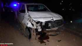 El coche del conductor borracho y drogado que ha provocado un accidente mortal en Lleida / MOSSOS