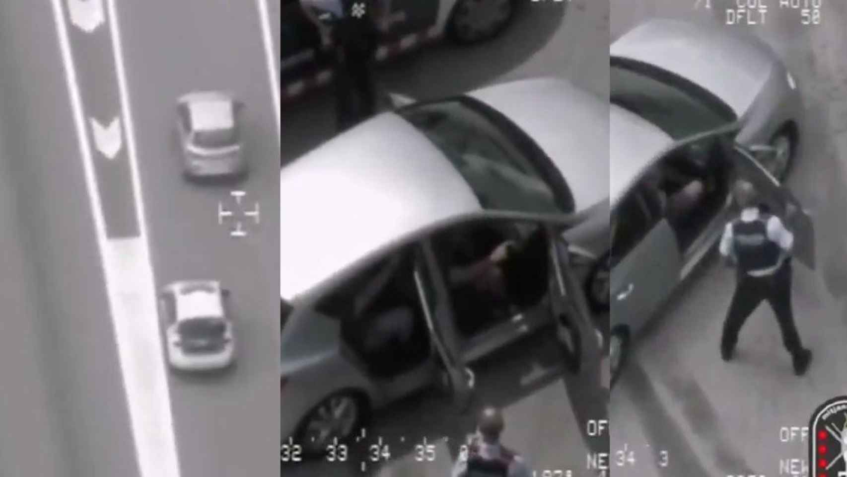 Mossos interceptan a un conductor tras huir de un control policial / MOSSOS