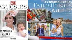 Imagen de las páginas especiales de 'Paris-Match' sobre las monarquías del mundo. - PARIS-MATCH