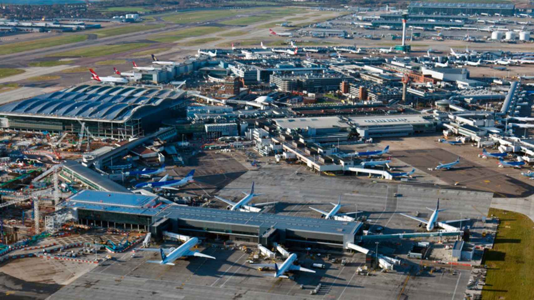 Aeropuerto de Heathrow, en el que Ferrovial tiene una posición mayoritaria / CG