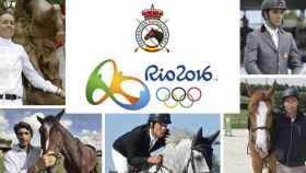 Los cinco jinetes y amazonas españoles que participarán en los Juegos Olímpicos de Río 2016 / CG