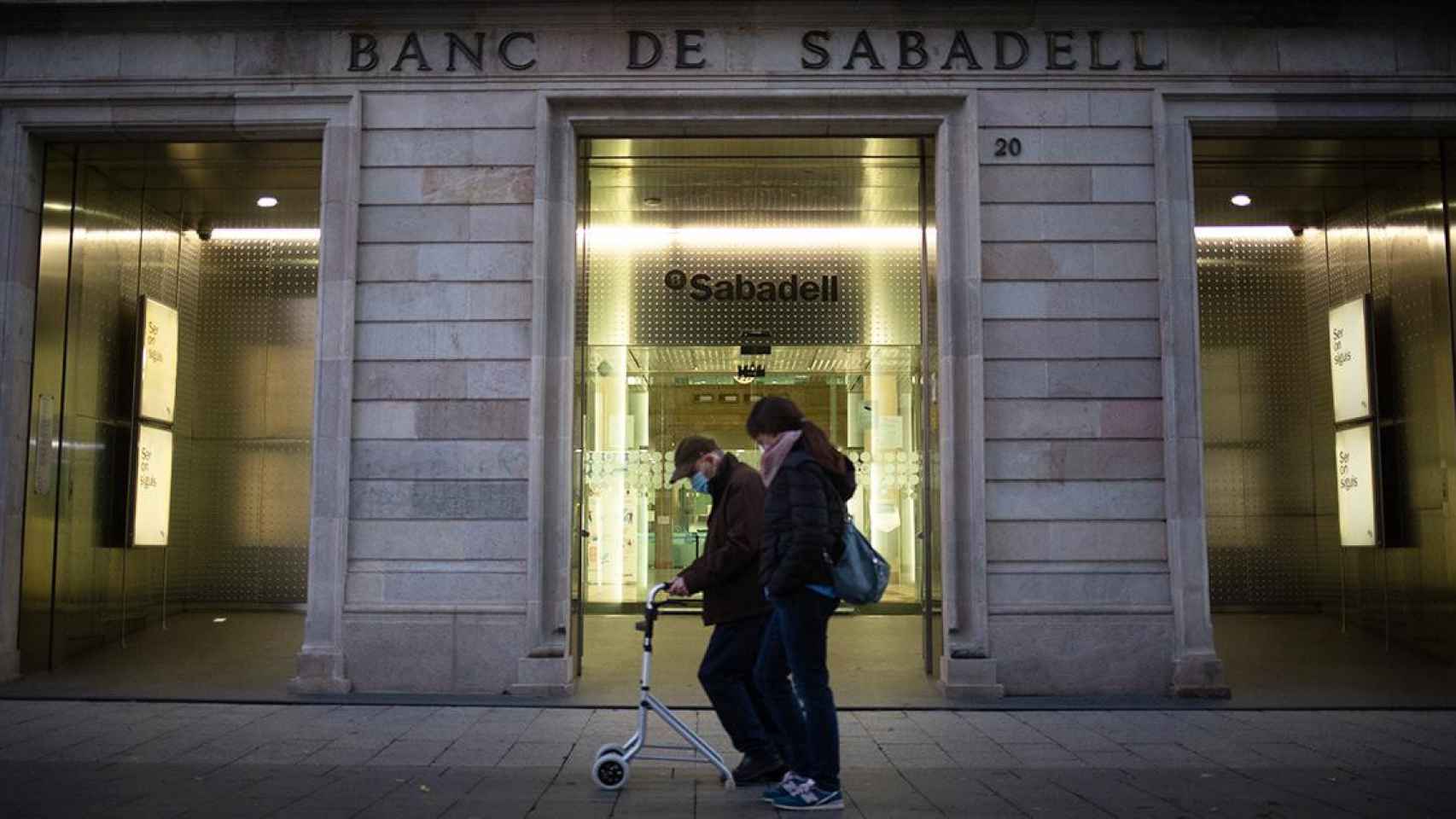 Sede histórica del Banco Sabadell, un paradigma de la banca española / EP