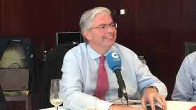 El delegado del Gobierno en el Consorcio de la Zona Franca de Barcelona, Jordi Cornet, en una entrevista en la cadena COPE.