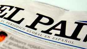 Fragmento de una portada del diario 'El País'.