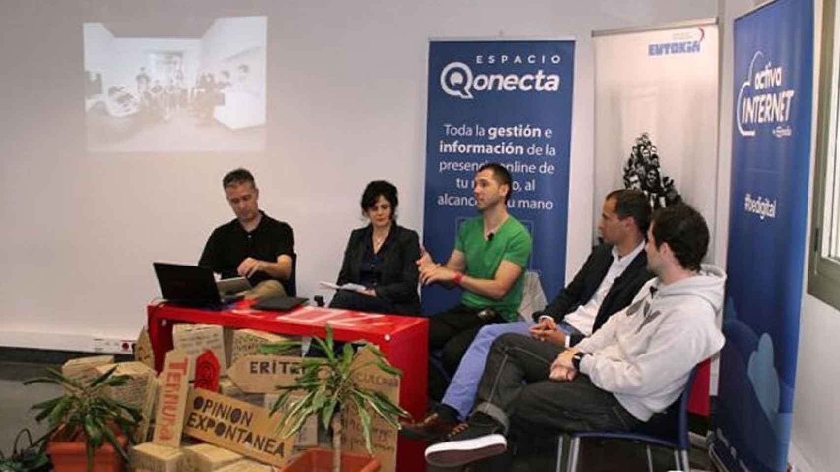 Imagen de una promoción comercial de QDQ en Bilbao